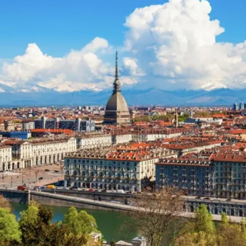 Photo aérienne de Turin