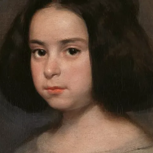 Diego Vel&aacute;zquez, Portrait de fillette, v. 1638-1642, huile sur toile, 51.5 x 41 cm, photo: courtesy of The Hispanic Society of America, New York