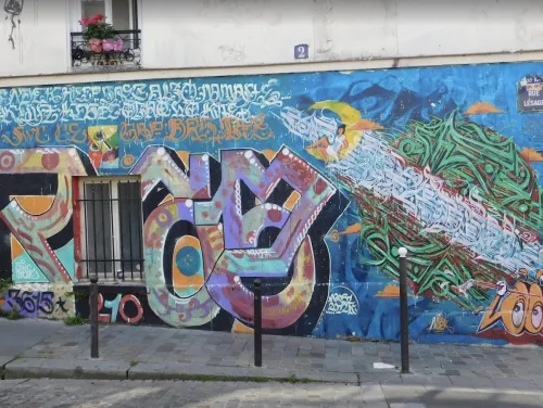 Street art &agrave; Belleville